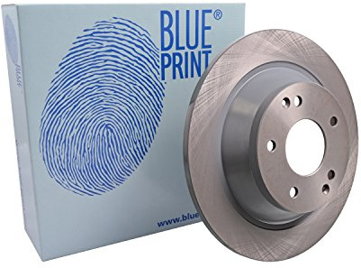 Blue Print ADG043219 Brake Disc Set (2 Brake Disc) rear, full, No. of Holes 5