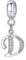 Abalorios Charms de Letra para Mujer Niña，925 Charms Cadena de 26 Alfabeto ，Circonita cúbica ，de cristal transparente compatible con pulseras Pandora（joyero）