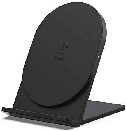 Belkin drahtloses Boost Up Bold 5 W (geeignet für iPhone 11, 11 Pro/Pro Max, XS, XS Max, XR, Samsung Galaxy S10, S10+, S10e, Huawei P30, P30 Pro, Google; Netzteil nicht im Lieferumfang enthalten)
