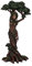 Nemesis Now Mutter Natur weiblicher Baumgeist, Waldfigur, Ornament, Braun, 30,7 cm