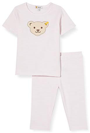 Steiff Ballerina Pigiamino per Bambino e Neonato, Colore: Rosa, 18 Mesi Unisex-Bimbi