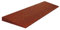 Vivol Estera anticaída con borde de arranque de 45 mm, color rojo, 75 x 25 cm, cómoda, transitable y con certificado TÜV
