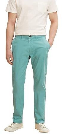 TOM TAILOR Herren Travis Regular Chino Hose 1032865, 12881 - Salvia, 27W / 30L