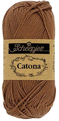 Scheepjes - Scheepjes Catona 157 Root Beer Yarn - 1x10g