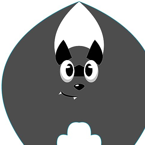 12 gestanzte Servietten Tiermotive Niedliche Fledermaus als Tischdeko. Papierservietten mit Motiv in besonderer Form zum Dekorieren