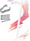 Galaxy Tab S9 S Pen Ersatz für Samsung Galaxy Tab S9 S Pen für Galaxy Tab S9, S9+, S9 Ultra GH96-16016B, S8/S8+/S8 Ultra mit Spitzen/Federn (ohne Bluetooth),Beige