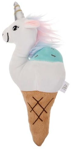 minkissy Haustier Spielzeug quietschendes Welpenspielzeug Plüsch-Einhorn-Spielzeug Spielzeuge Hundespielzeug quietscht Welpenspielzeug kleine Hunde beissen Haustierzubehör Kleiner Hund