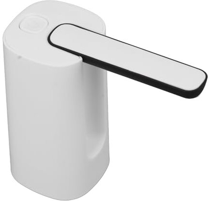 Dispensador de Agua Eléctrico, Bomba Dispensadora de Agua, Detección Automática, de Filtración Exterior de Alta Eficiencia (White)