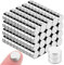 Aenienoe 200 Stück Magnete Kleine Magnete Stark Neodym Magneten Mini 4x2mm Rund für Pinnwand Magnettafel Kühlschrank Whiteboard Handwerk Fotos Starke Magnets