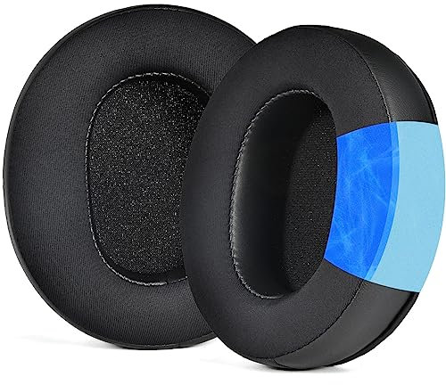 Miruchertter Kraken V3 Pro Kühlgel-Ohrpolster, Ersatz-Ohrpolster, kompatibel mit Razer Kraken V3 Pro Kopfhörern, weichere Memory-Schaum-Ohrpolster, Eisseide, kühlende Ohrmuscheln, Reparaturteile,