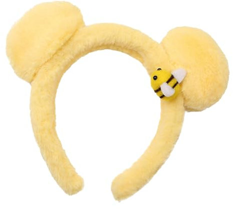 Uhngw Bären-Stirnband, Cartoon-Kostüm, Haarreifen, niedliches Bärenohren-Haarband, Tier-Stirnband für Urlaub, Cosplay, Make-up-Kostüm