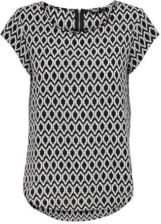 ONLY Onlvic SS AOP Top Noos Wvn Camiseta para Mujer