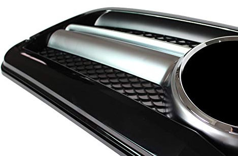 SIKUAI ABS Frontstoßstangengrill Oberer Kühlergrill Schwarz Glanz Für E-Klasse W212 S212 10-13 Auto