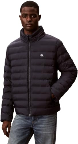 Calvin Klein Herren Steppjacke Nylon Hooded Puffer mit Kapuze