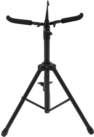 Celloständer Instrumentenständer, Ständer für Cello/Kontrabass, Notenständer Klappbar Stabil, Cello Bogenständer, Schwarz