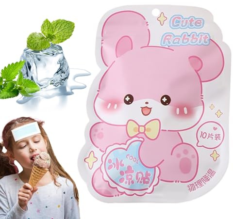 Thermo-Kühlkompressen aus Gel – Kühlscheiben für Hals und Körper, 10 erfrischende Patches für Camping, Sport, Erholung, Reise