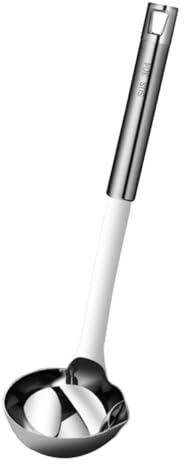 Ipetboom Edelstahl Ölfilterlöffel Ölabscheider Schöpflöffel Küchenhelfer Spülmaschinenfest Für Haushalt Und Restaurant Mit Glatten Kanten Und Feiner Spiegelpolitur