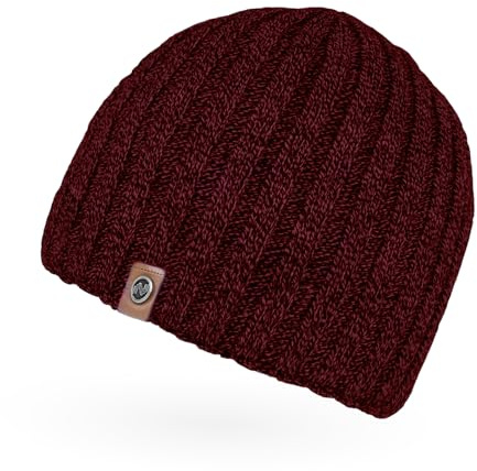 Neverless® Beanie Herren Strick-Mütze Winter-Mütze Rippstrick Optik