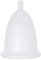 Me Luna Coupe menstruelle Classic, boule, transparent, taille S