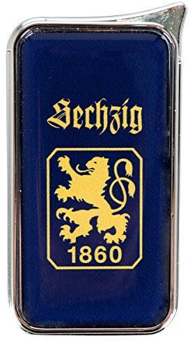 TSV 1860 München Feuerzeug Atomic Doming - offizieller Lizenzartikel (einzeln dunkelblau)