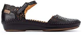 Pikolinos Zapatos semiabiertos en Cuero P. Vallarta para Señora Color Black