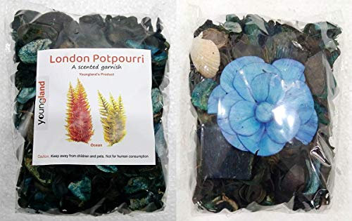 Youngland's London Potpourri with flower and fragrance, Ocean flavour