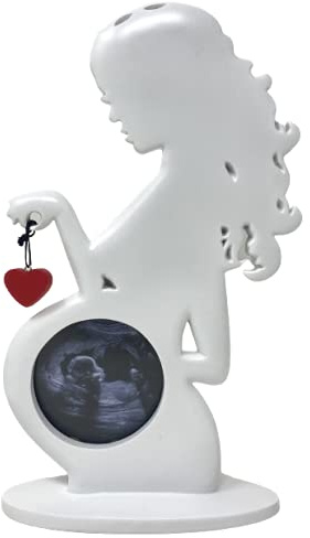 3MAZINGS Cadre photo à échographie - Cadeau de grossesse pour la première fois - Cadeau pour les femmes enceintes, les parents, les futures mères, souvenirs de maternité