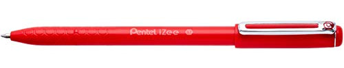 Pentel BX457 Kugelschreiber Izee 0,7 mm rot, 12 Stück