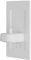 in-Wall Twin Electronic Toothbrush Charger by ProofVision Compatible with Oral B/Braun Electric Toothbrushes. Fascia Plate in a 3 Colour Choices (Brushed Chrome)