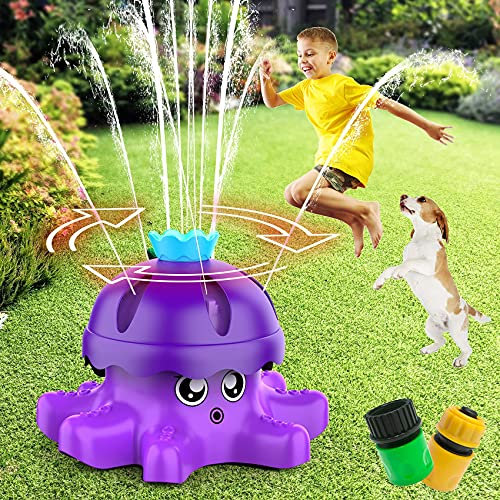 Sprinkler-Spielzeug, Kinder im Freien, Spielzeug für den Sommer, Frühling, Outdoor, für Kinder, Garten, Rasen, Spiele im Freien, Wasserspritzen, Spielzeug