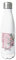 GRAZDesign Trinkflasche Edelstahl personalisiert Name, auslaufsicher Einschulung Geschenk, Thermosflasche Sportflasche Kinder/Erwachsene 500ml Pfingstrose und Eukalyptus