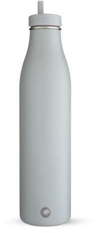 BOTL Evolution Stainless Steel, BPA/BPS Free, Insulated and Leakproof Straw Lid Water Bottle, 1200ml Hot and Cold Drinks - (Ocean Swell)