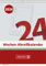 BRUNNEN Wochenkalender 2024 1 Seite = 1 Woche 10,5 x 15 cm, Schlitzweite 72 mm weiß