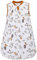Baby-Schlafsack mit Reißverschluss, 100% Baumwolle für Winter ärmellos Wickeldecke, Schlafsack, warmer Schlafanzug (Hasenpilz, L)