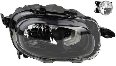 Johns, Scheinwerfer Halogen passend für Citroen C3 SX 16- H7 H7 Re. F. aut. LWR + Nebel