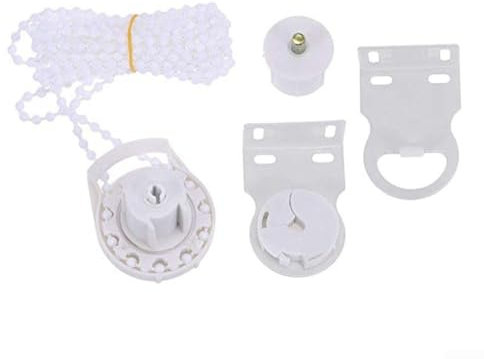 Raccords de store enrouleur, 38 mm, kit de fixations pour store enrouleur, chaîne de rechange, pièces de rechange pour tringles à rideaux