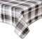 texpot Wachstuch 130 x 260 cm mit Streifen abwaschbar mit Saum Polyester Gartentischdecke