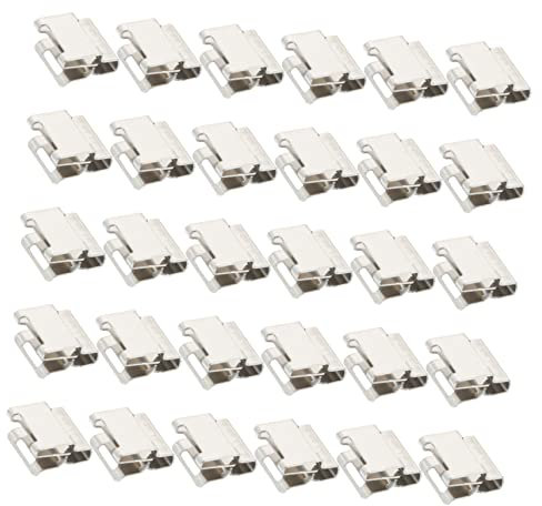KITANDOVE Photovoltaik-system 30 Stücke Solar Kabel Clip Edelstahl Material Schnur Clip
