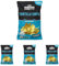 HENDERSON AND SONS Tortilla Chips Salty Natural - 1 x 125 Gramm Beutel - Gesalzene Mais Tortillas - Perfekter Snack für Sportabende wie American Football oder Fußball (Packung mit 4)