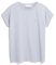 ARMEDANGELS Damen T-Shirt aus Bio-Baumwolle IDAARA T-Shirt Loose Fit Misty Morning