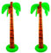 2 Pieces 40 Inch Inflatable Palm Trees Large Inflatable Coconut Tree Blow Up Palm Trees for Summer Tropical Hawaiian Beach Party Decoration