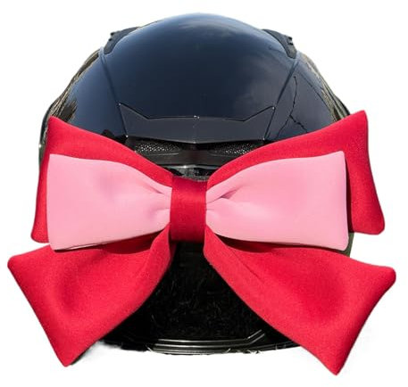 Groß Schleife Skihelm Deko Abnehmbares Motorradhelm Skihelm Überzug Schleife Helm Zubehör Für Damen