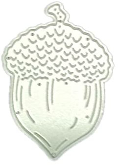 TIANQUXNGI Schöne Tannenzapfen-Stanzform für Kartenherstellung, Metall-Stanzform, handgefertigte Schablone, Prägung für Scrapbook