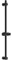 Auralum Duschstange 70cm, Brausestange mit Duschhalterung, Höhenverstellbar & 360° Drehbar, Duschstange Edelstahl mit Variable Wandbefestigungen, Anpassung an Bestehende Bohrlöcher – Schwarz