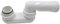 AYRTEGI VNJUGF Siphon en P for Baignoire et Salle de Douche, coude Anti-odeurs for Le Drainage wanglan