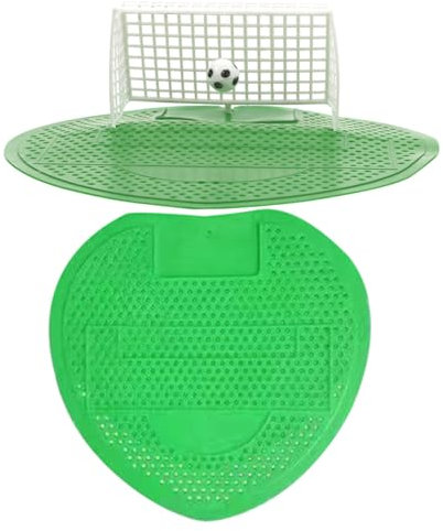 Veemoon Urinalsieb Fußball Duftpads Satz Urinal Deodorant Universelle Urinalmatten Für Herren Zitronenduft Geruchsbindend Spritzschutz Urinalsieb Für Badezimmer Hotels Büros