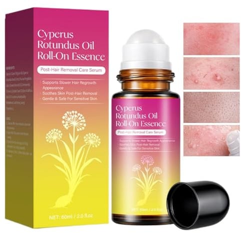 Gentle Hair Removal System – Smoothing Oil & Cream, Armpit Hair Remover for Professional Results, Universal Body Depilatory for All Skin Types, Softening Hair Removal Kit for Men & Women 60 ml