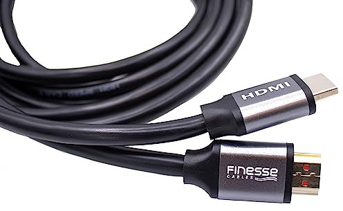 Finesse Cables Cavo HDMI 30M v1.4 Cavo lungo con Ethernet ARC 3D | Monitor CCTV per PC portatile Full HD 1080P Playstation Satellite HD TV