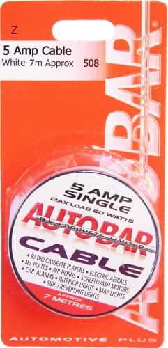 Autobar 508 Multi Purpose Electrical Cable 5 Amp 6m Twin Speaker Electrical Wire