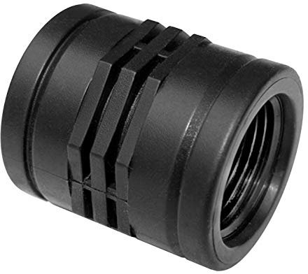 S&M 726064 Gewindemuffe 1/2, schwarz